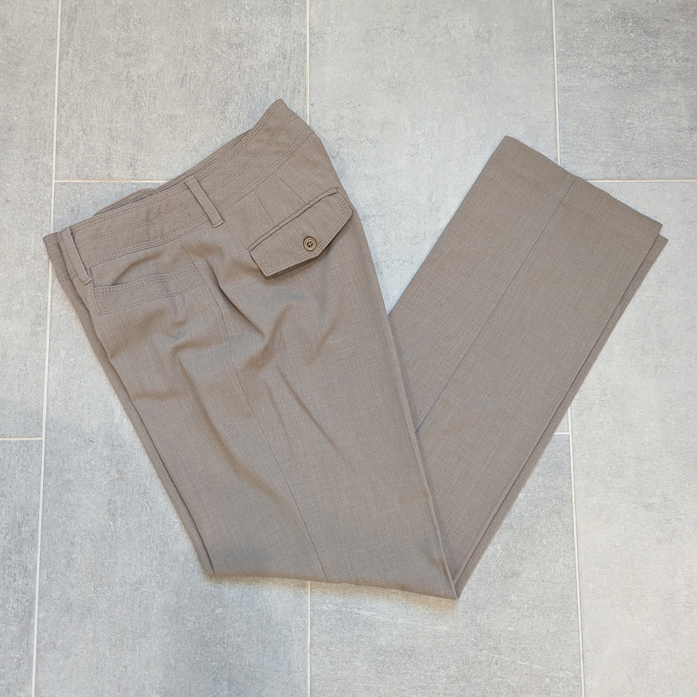 Larry Levine Women's Tan Trousers